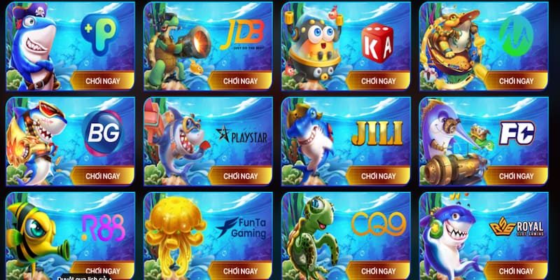 Bắn Cá ABC8 với nhiều sảnh game hấp dẫn để anh em khám phá